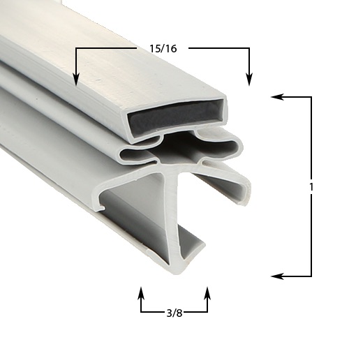 reach in cooler door gaskets